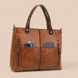 Nivra - Bolsa de Couro Elegante
