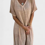 Paula - Vestido midi fluido