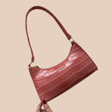 Eline. Bolsa de Couro Brilhante