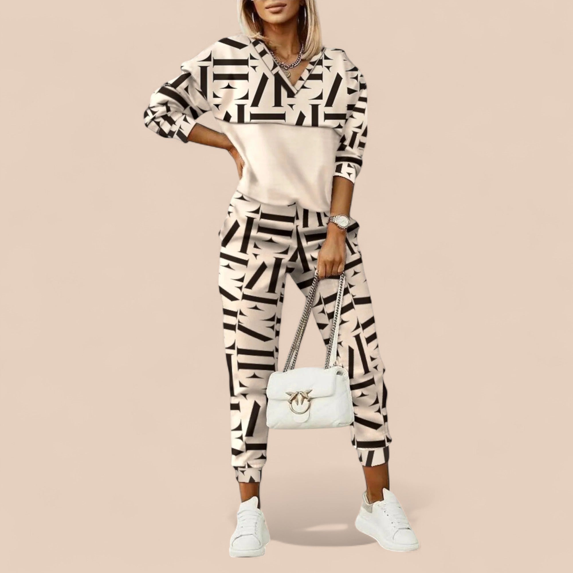 Conjunto de Moletom Premium – Loungewear Luxuosa e Confortável