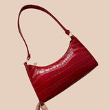 Eline. Bolsa de Couro Brilhante
