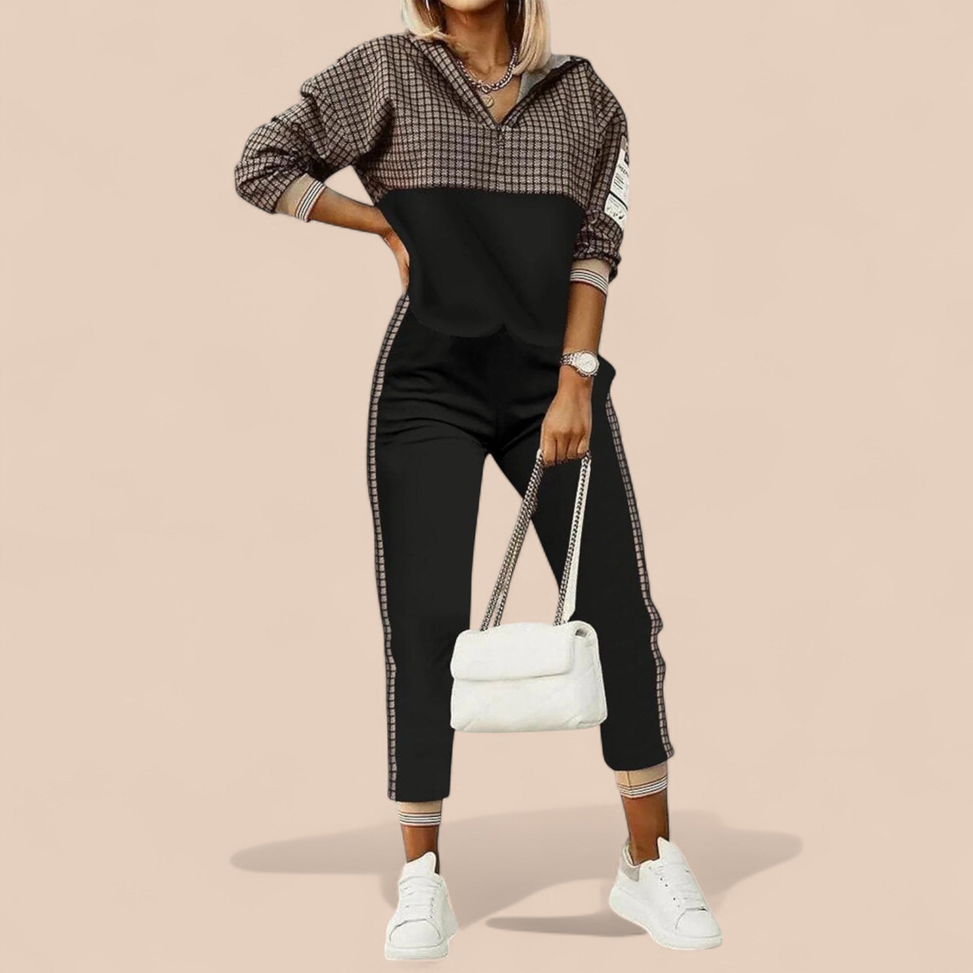 Conjunto de Moletom Premium – Loungewear Luxuosa e Confortável