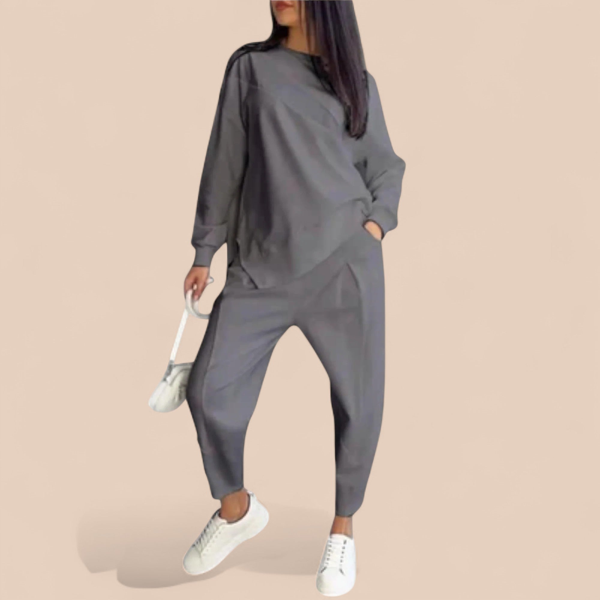 Conjunto Casual de Duas Peças