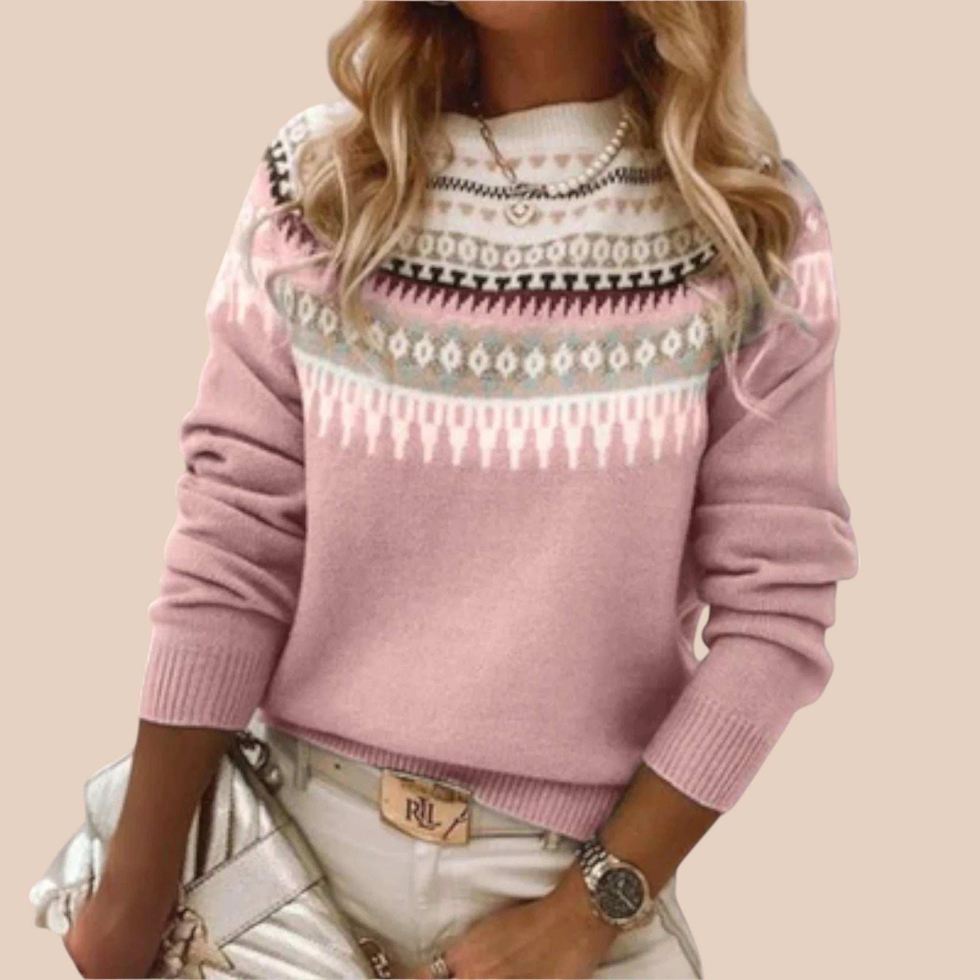 Camisola de Malha Aconchegante e Quente para o Dia a Dia