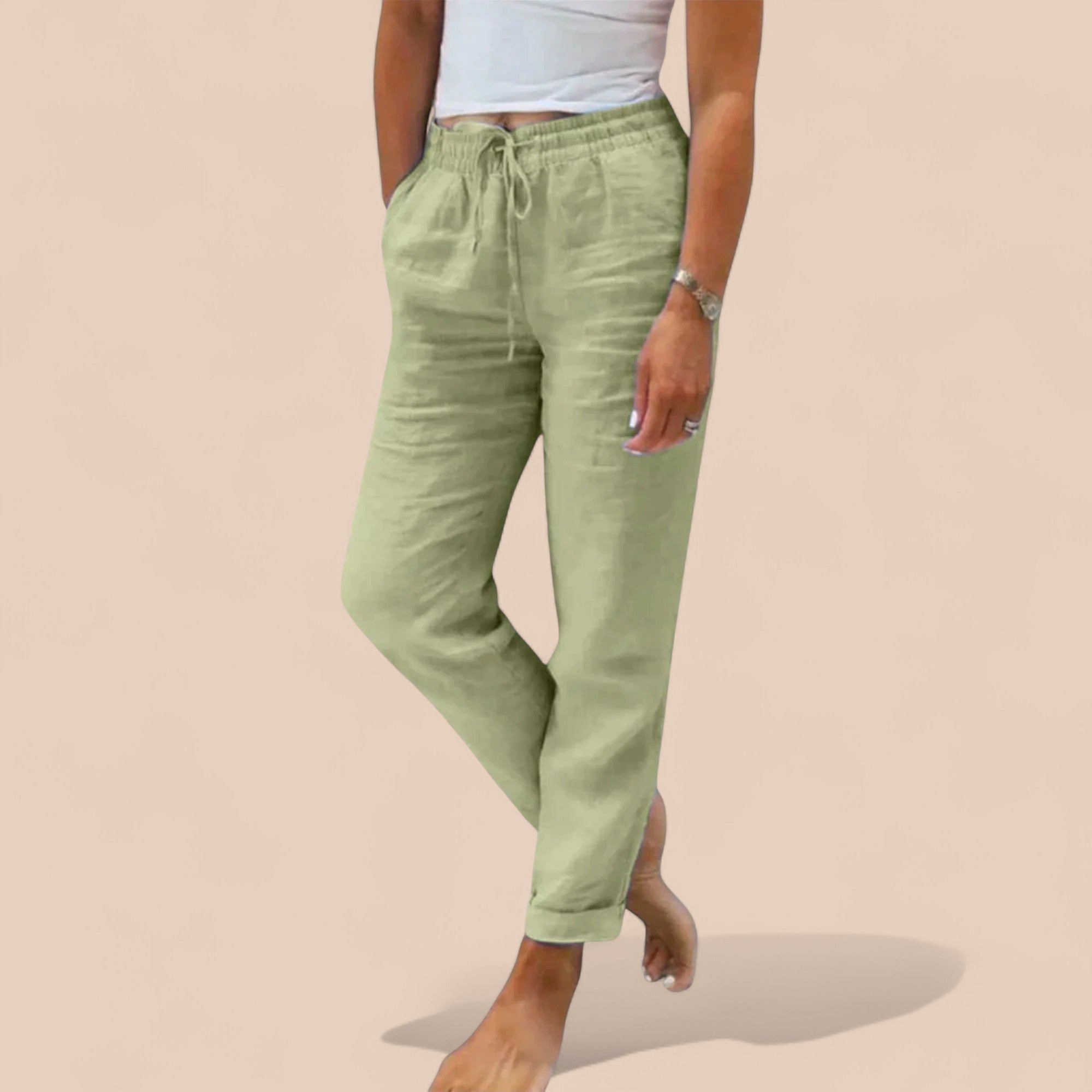 Calça de Linho Leve