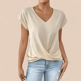 Vitória – Blusa com Decote em V
