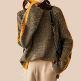 Camisola de Gola Alta Vintage