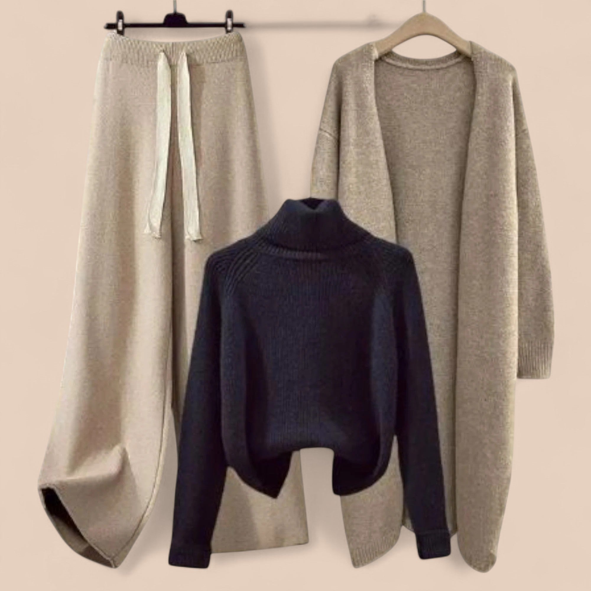 Estilo Casual – Conjunto de Três Peças