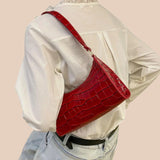 Eline. Bolsa de Couro Brilhante