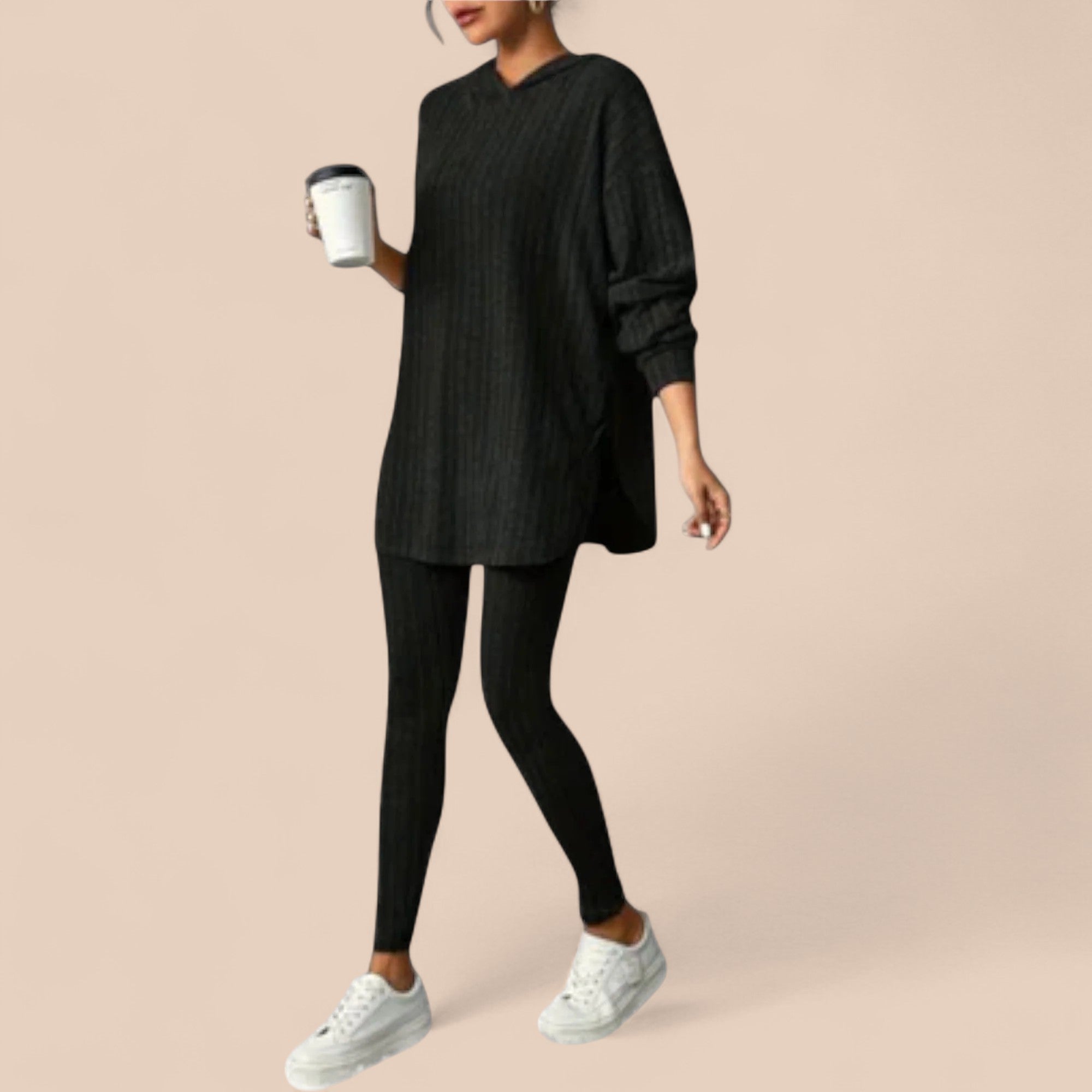 Conjunto Casual de Duas Peças