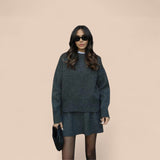Eline - Conjunto Casual de Malha