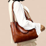 Nivra - Conjunto de Bolsas Vintage com 4 Peças