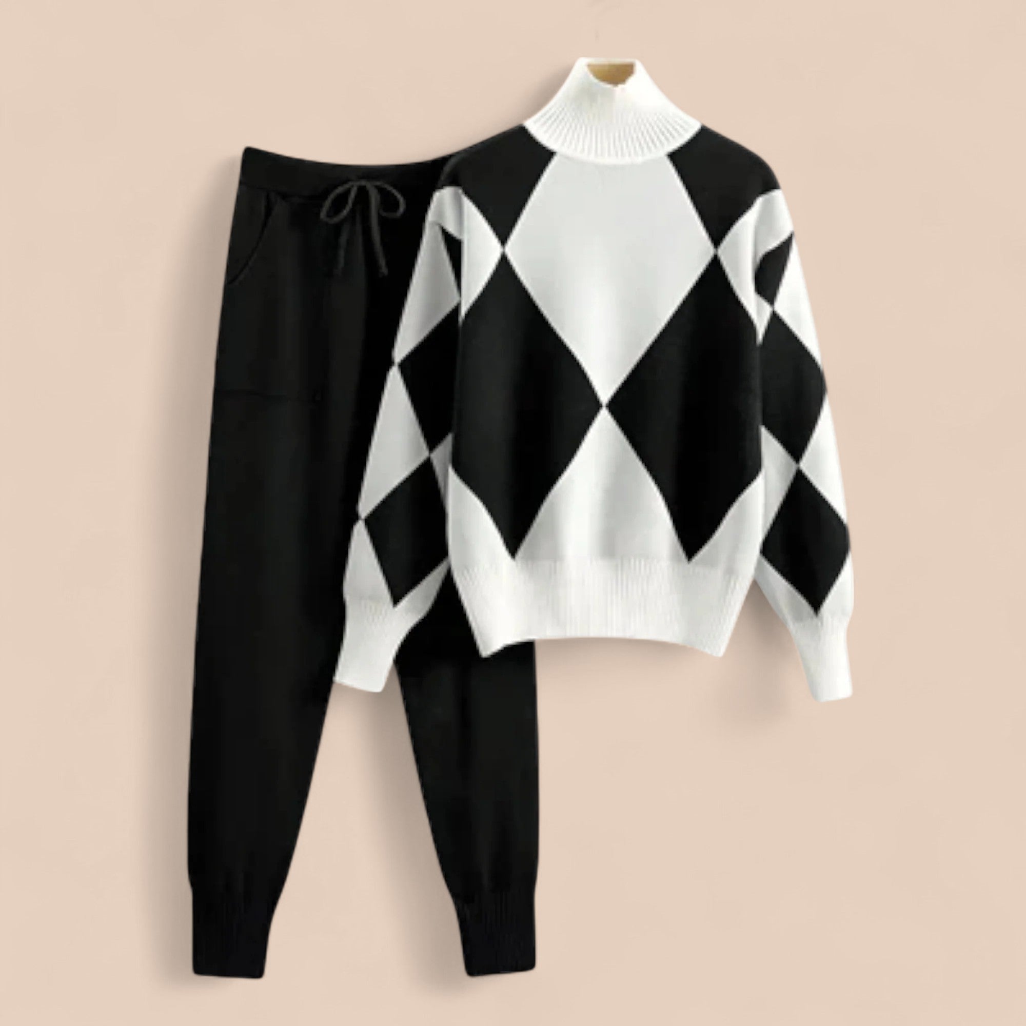 Conjunto Elegante de Duas Peças