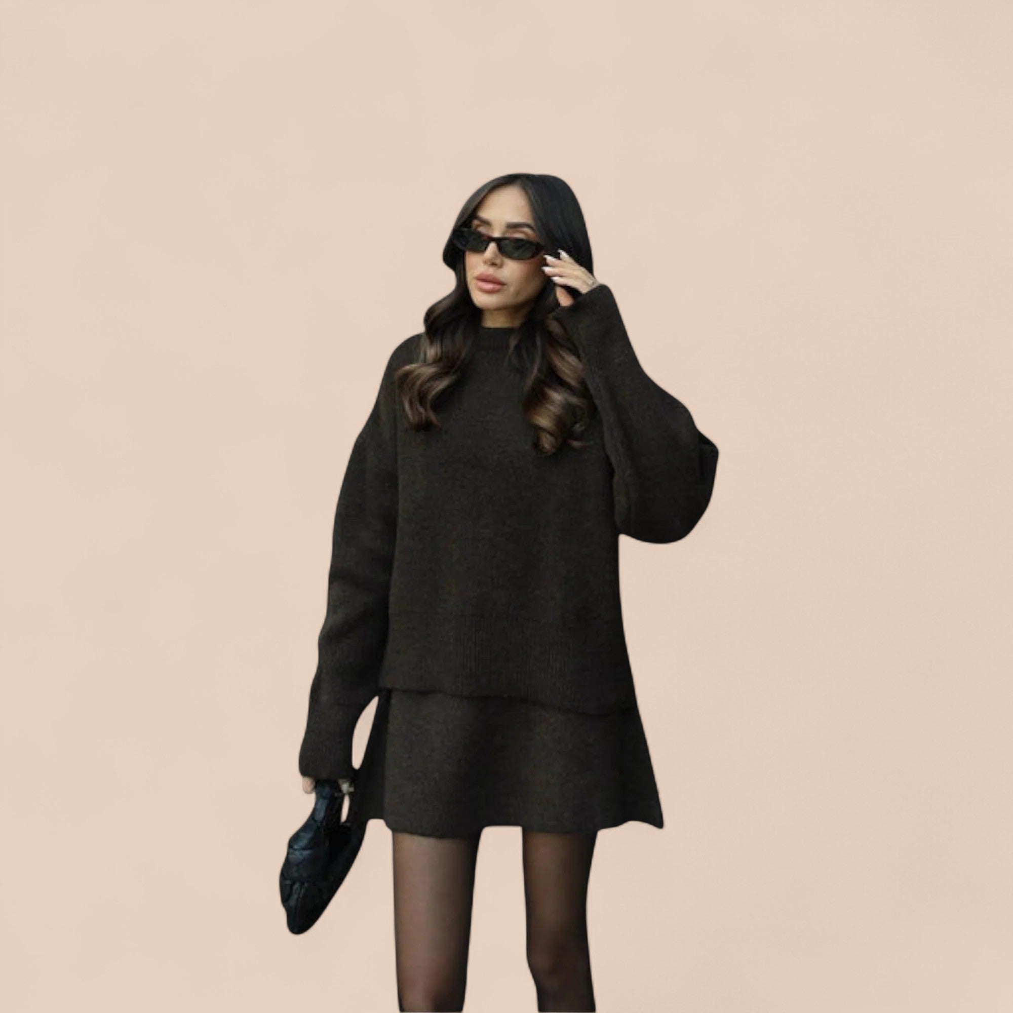 Eline - Conjunto Casual de Malha