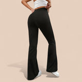 Calça Solta com Pernas à Boca de Sino