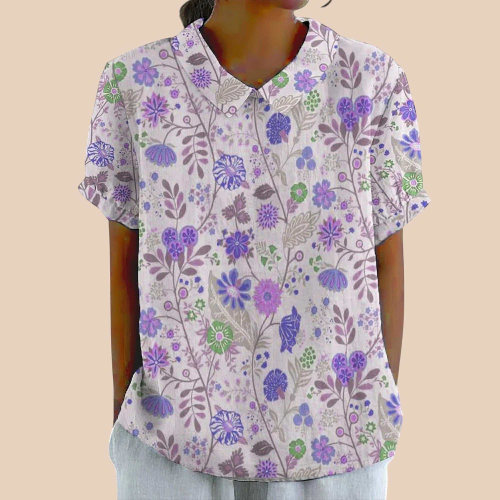 Carol - Blusa floral