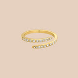 Anel CZ Wrap