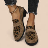 Carla - Sapatos femininos elegantes com estampa de leopardo