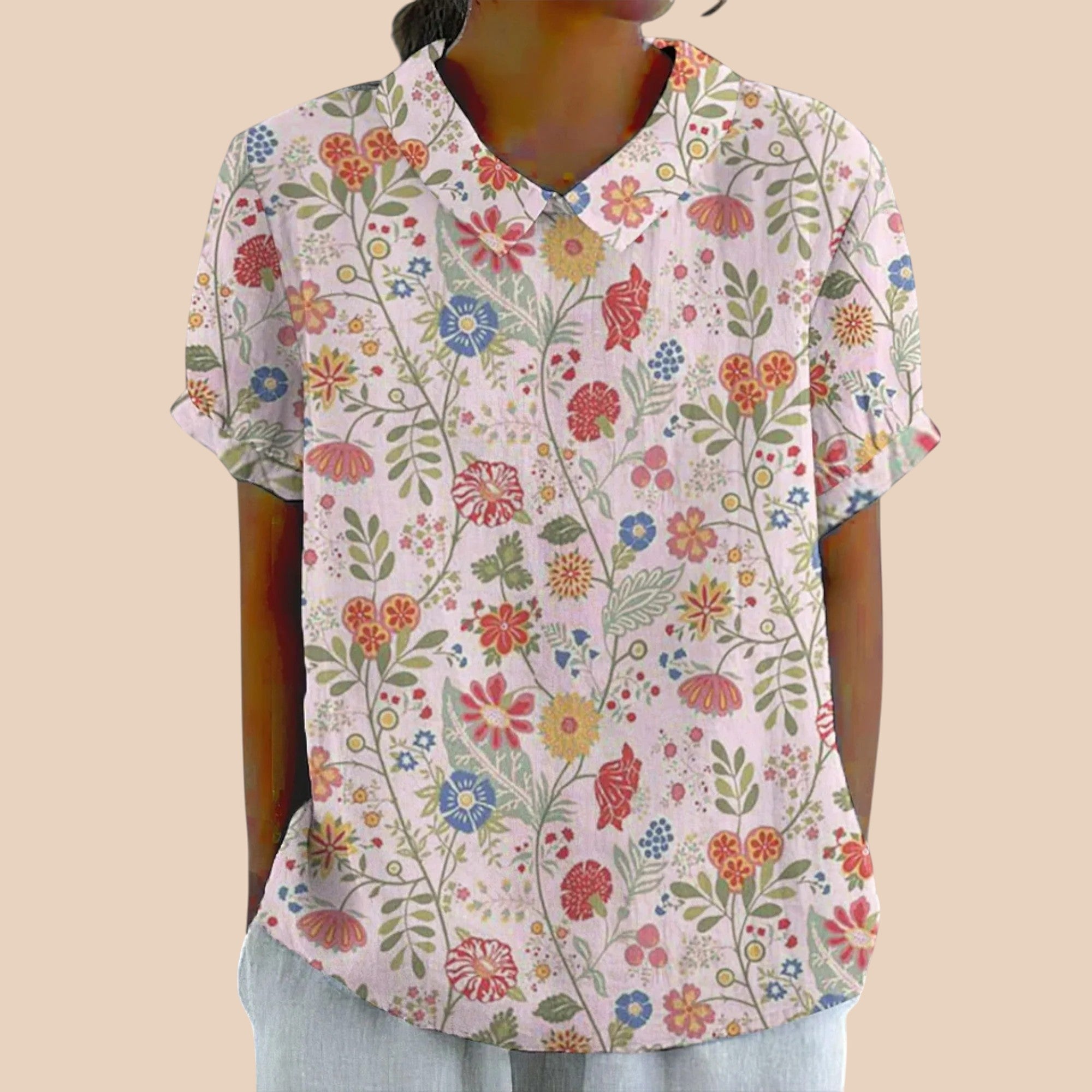 Carol - Blusa floral