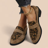 Carla - Sapatos femininos elegantes com estampa de leopardo