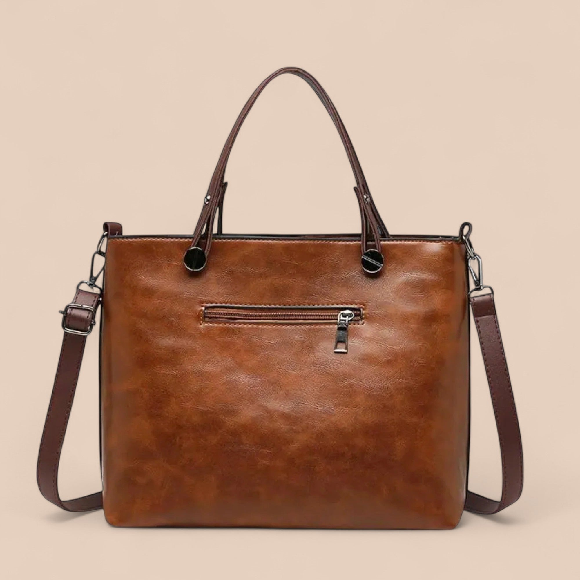 Nivra - Bolsa de Couro Elegante