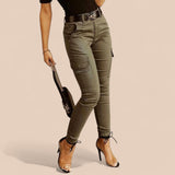 Joana - Jeans Cargo Utility
