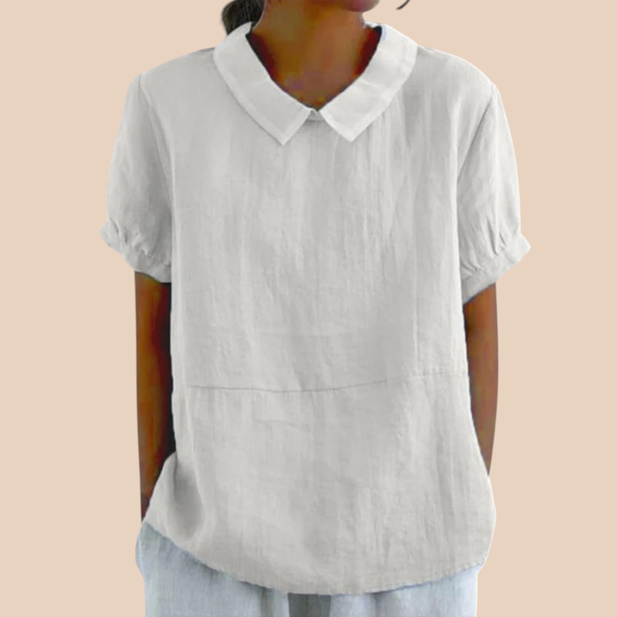 Lia - Blusa de manga curta