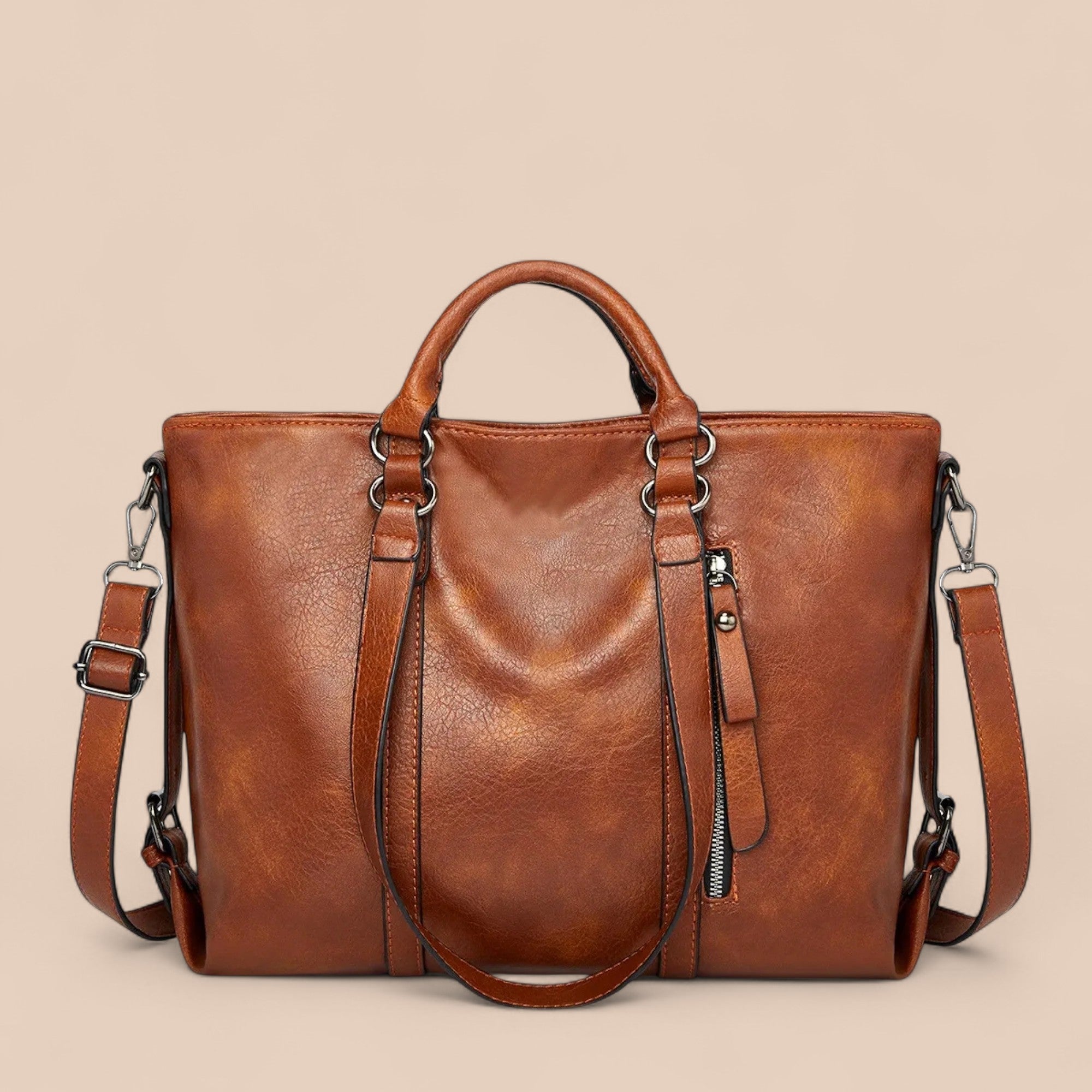 Nivra - Bolsa Grande de Couro