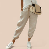 Calça de Linho Moderna e Casual