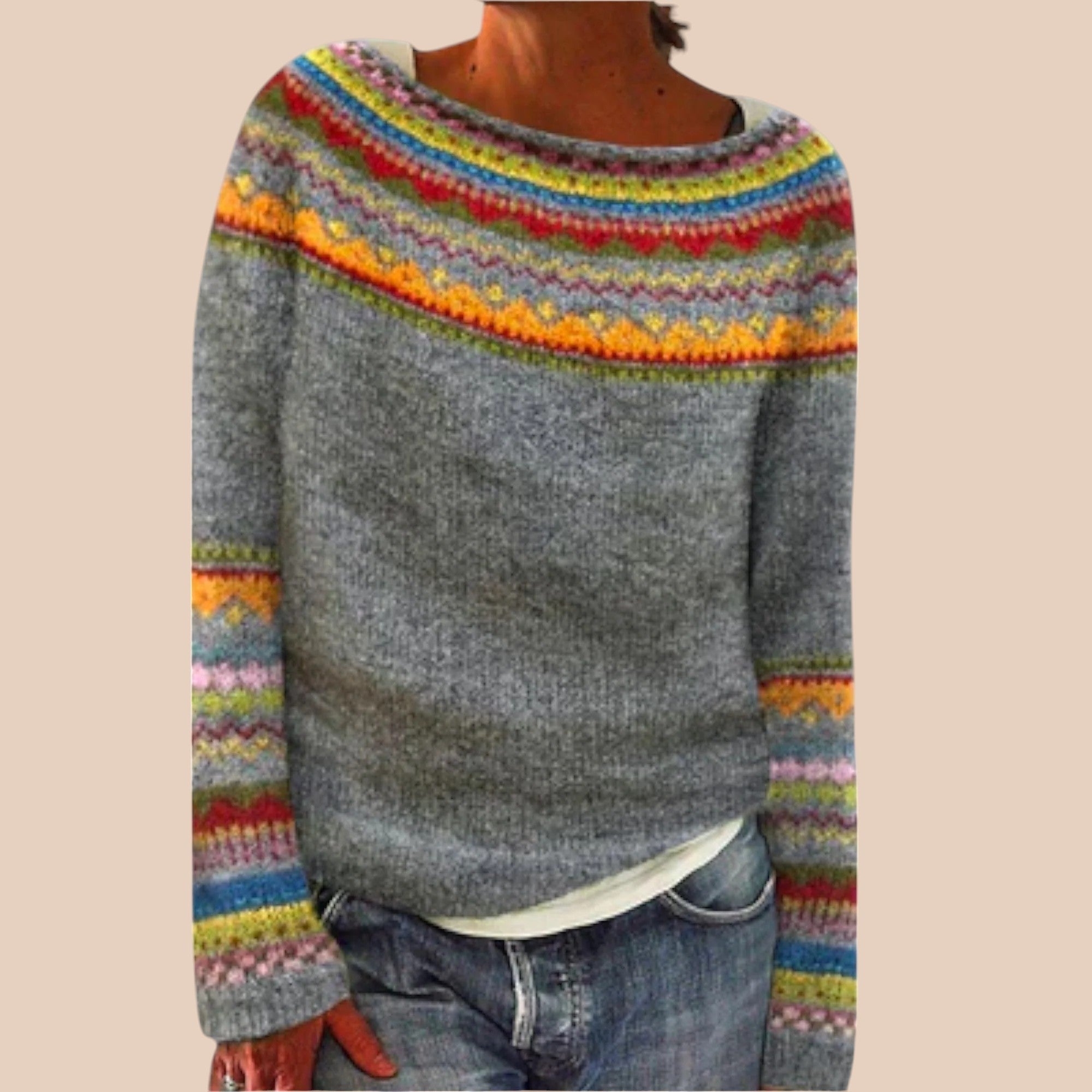 Camisola Vintage para Mulher
