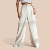 Iara - Calça de Cintura Alta com Pernas Largas