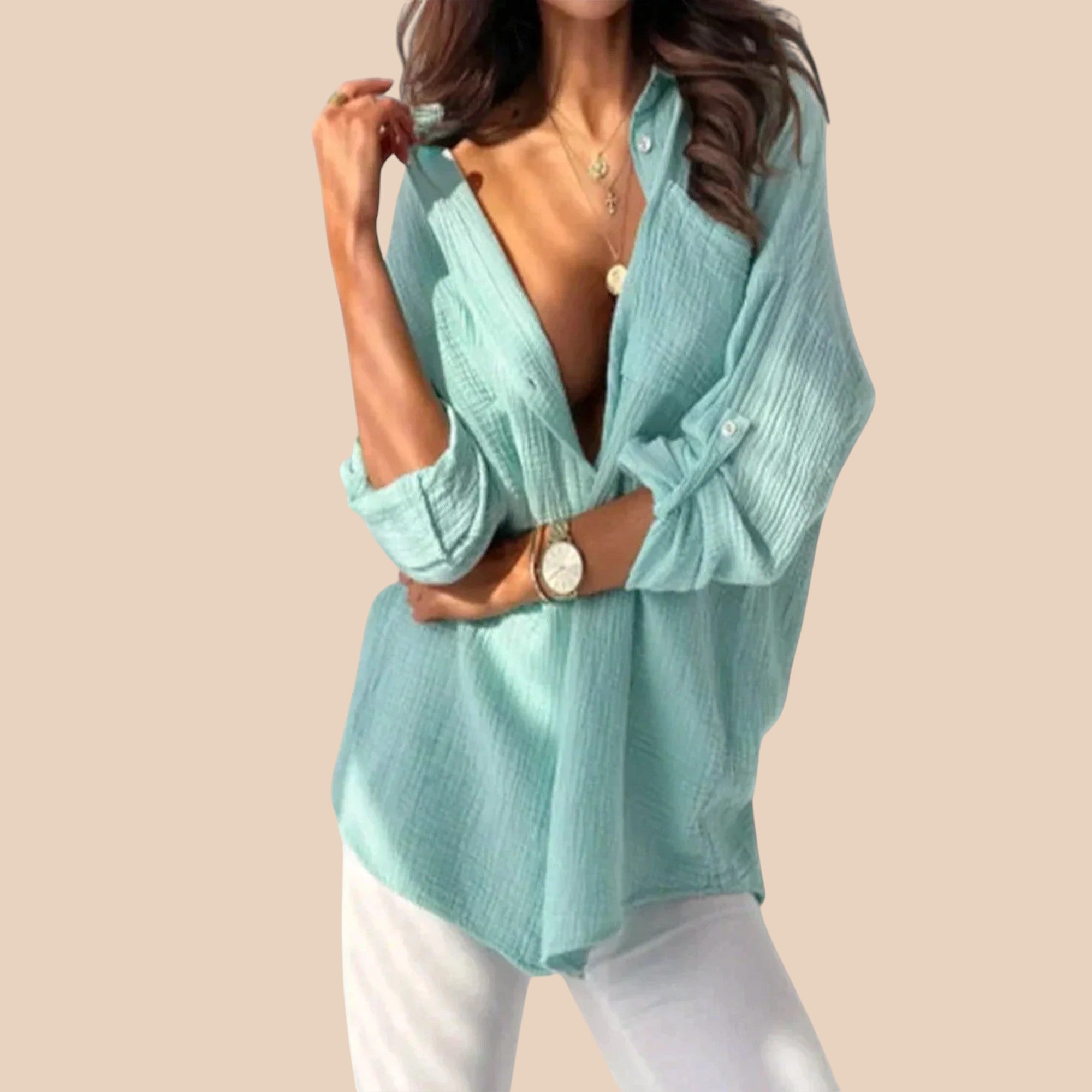 Jessica - Blusa para primavera e verão