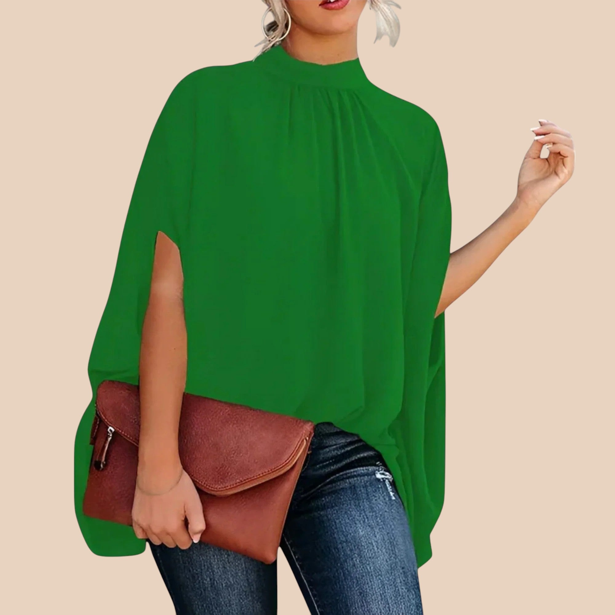 Jacqueline - Blusa de noite versátil