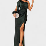 Olívia - Vestido de um ombro