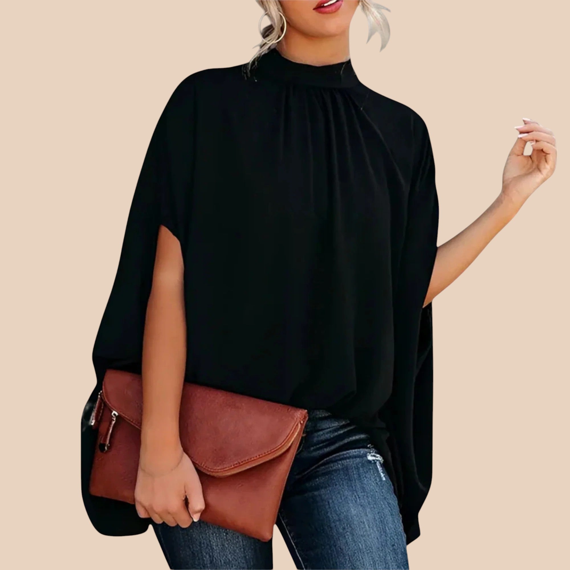 Jacqueline - Blusa de noite versátil
