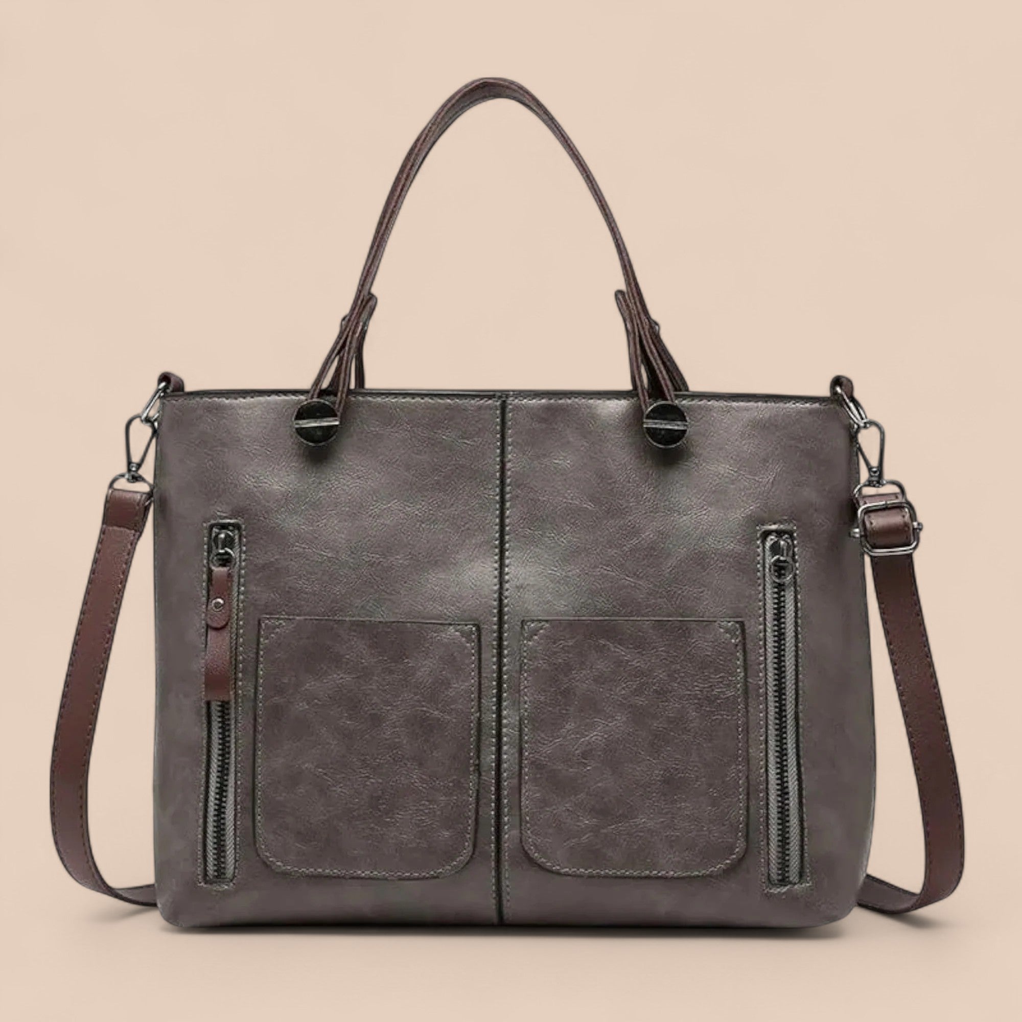 Nivra - Bolsa de Couro Elegante
