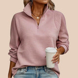 Camisola com Fecho a Meio