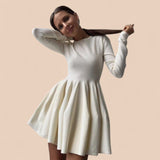 Bianca - Vestido elegante com mangas compridas