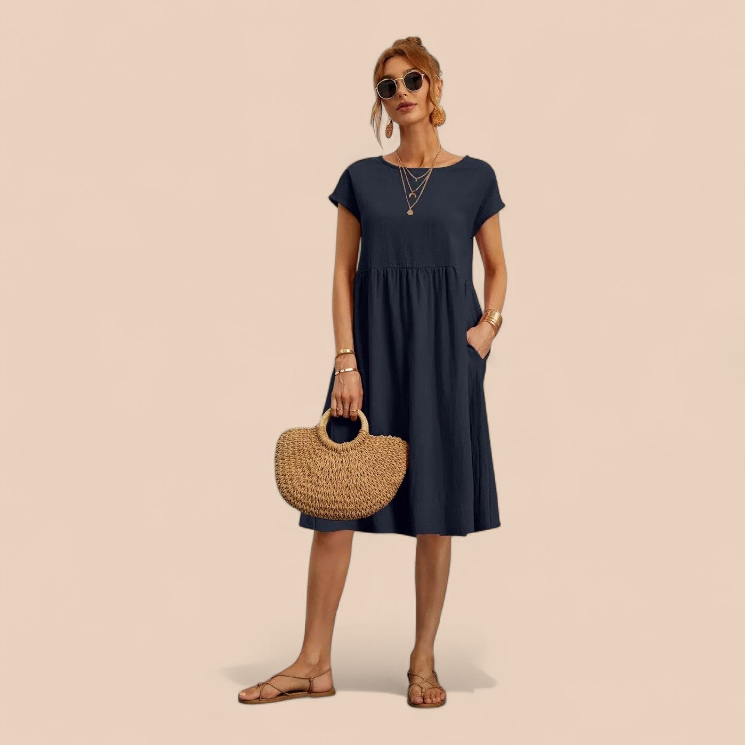 Sol - Vestido elegante Primavera