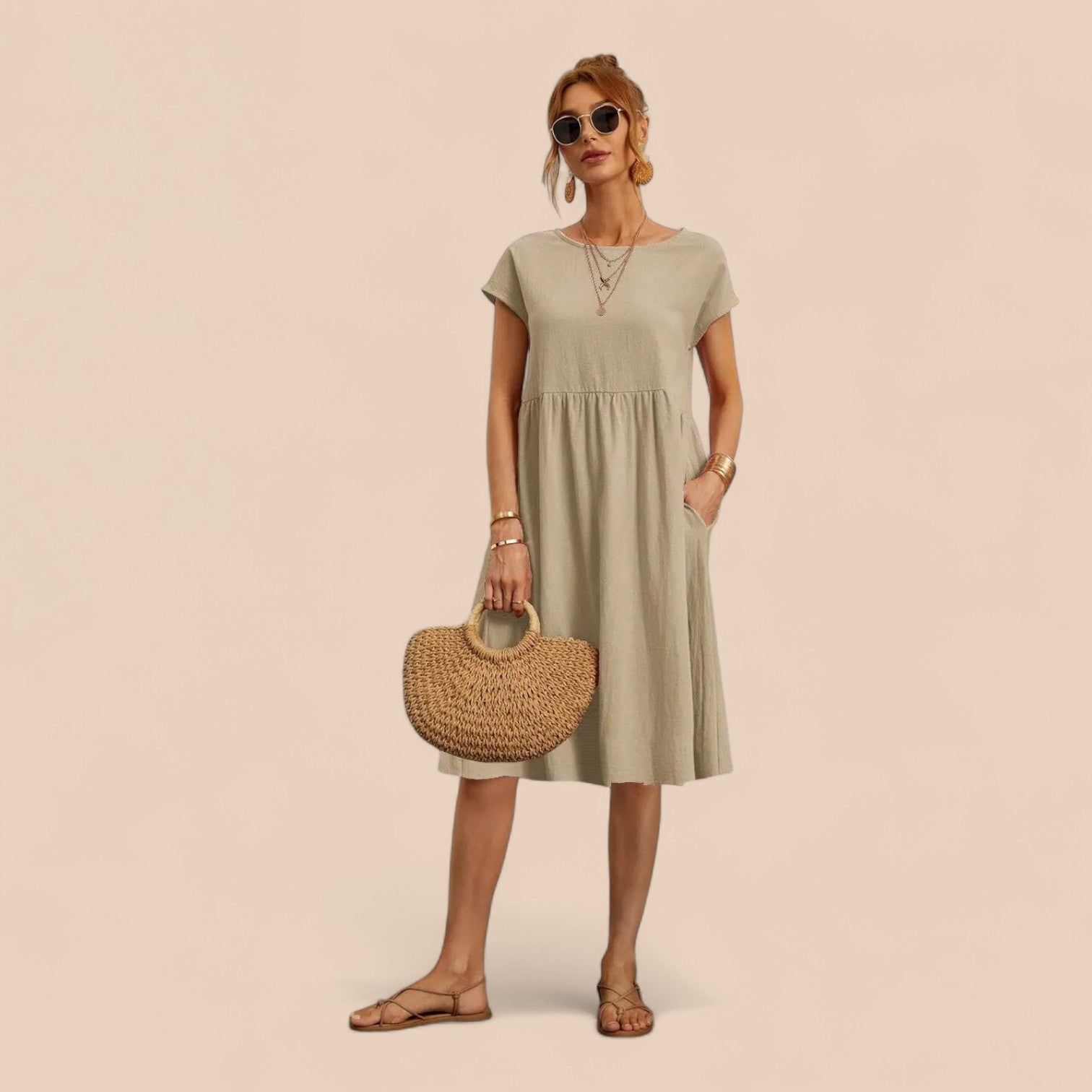 Sol - Vestido elegante Primavera