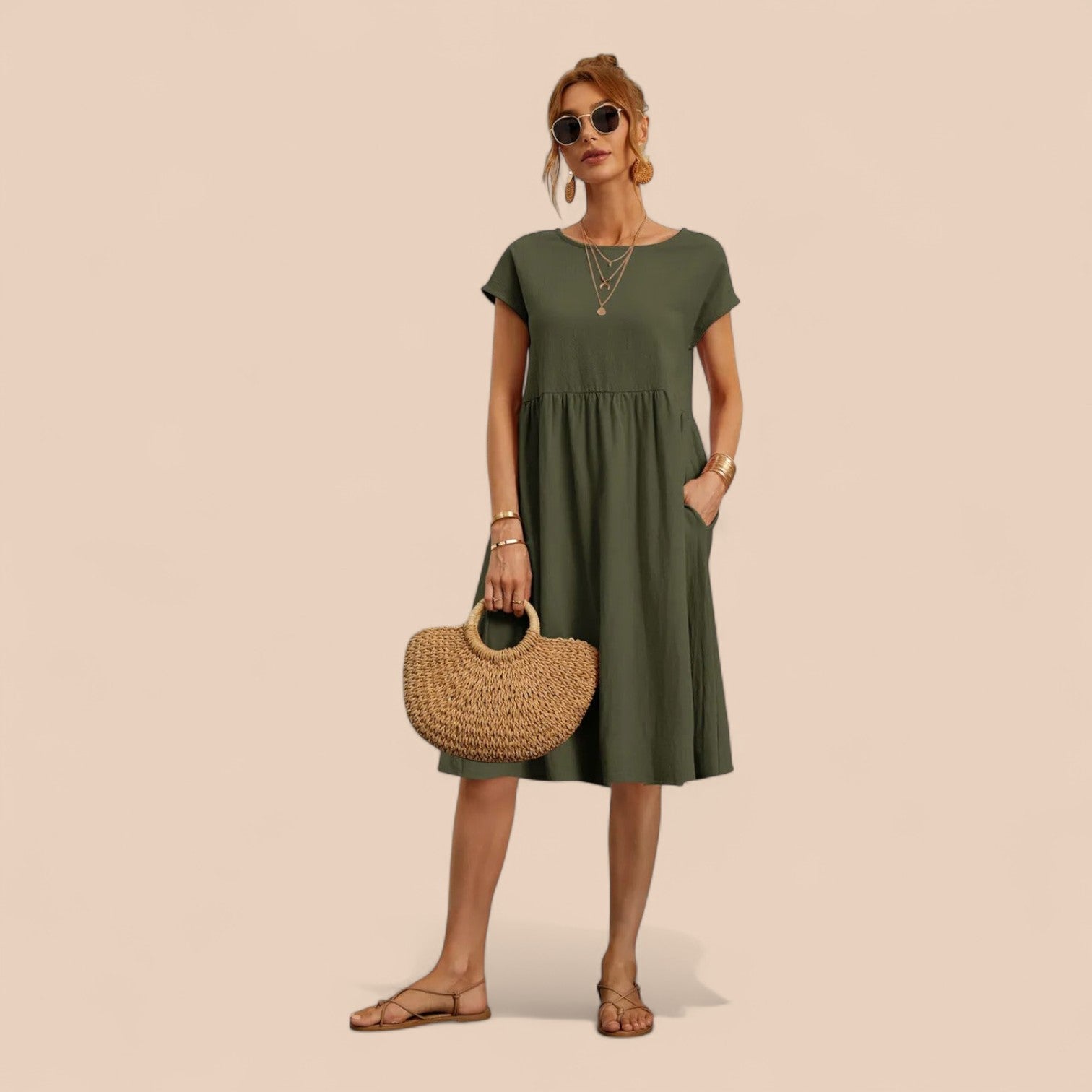 Sol - Vestido elegante Primavera