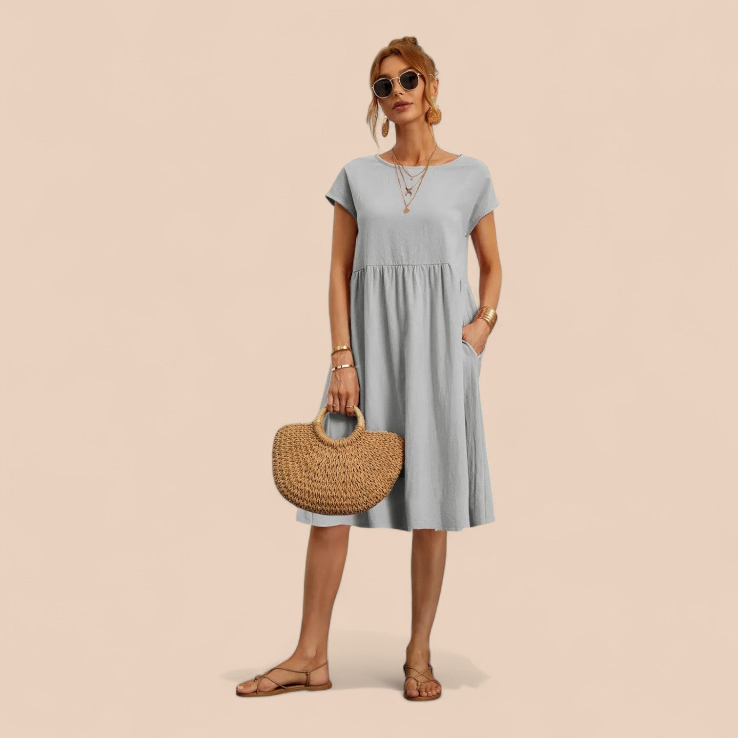 Sol - Vestido elegante Primavera